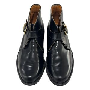 *DS29 ALFRED SARGENT Men's George Boot Gold Metalwork Size 8.5